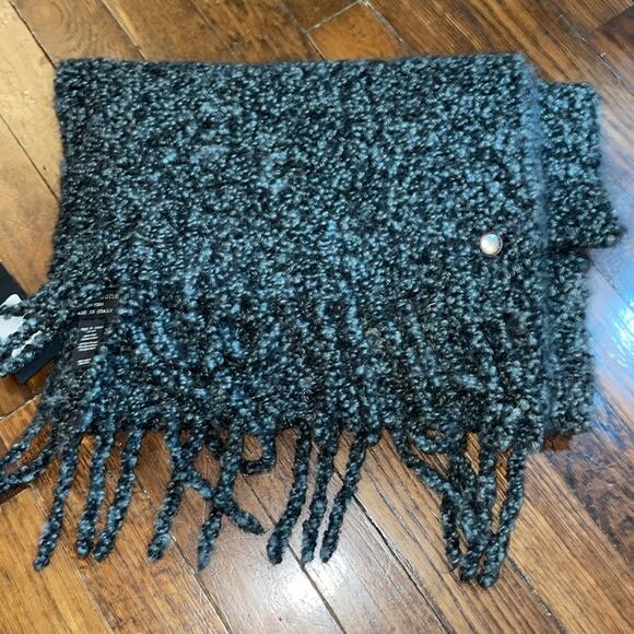 Rag and Bone Knit Fringe Alpaca Blend Scarf New Retails 250 - Picture 5 of 7